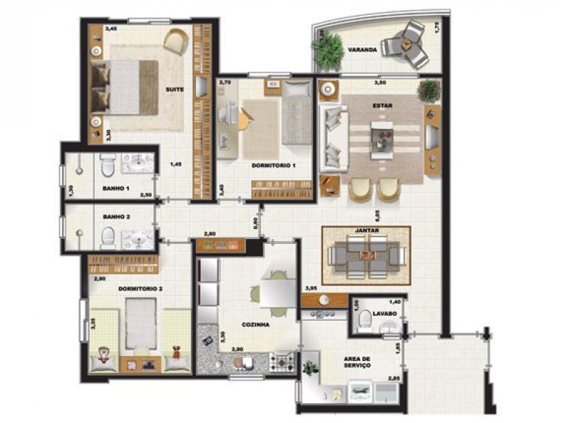 imóvel com 103m² - Jardim Sumaré - Ribeirão Preto