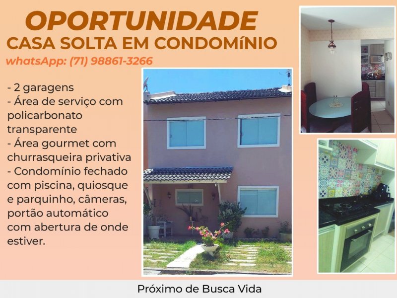 Casa à venda Catu de Abrantes com 104m² e 3 quartos por R$ 286 - 1571343809-img-20201112-wa0026.jpg