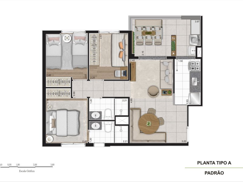 Apartamento à venda Cambuci com 63m² e 3 quartos por R$ 455.000 - 806548637-viva-benx-cambuci-ii-plt-2.jpg