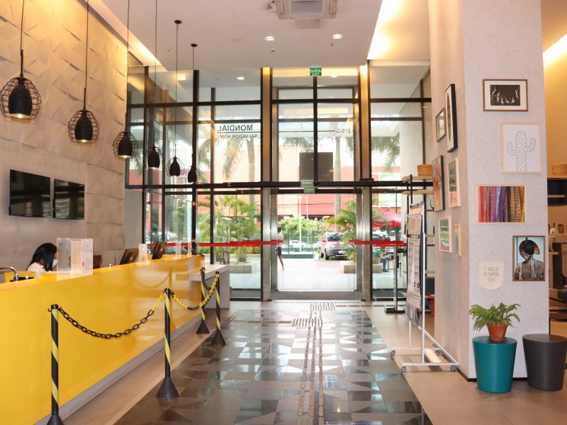 Apartamento à venda Caminho das Árvores com 120m² e 3 quartos por R$ 850.000 - 572406674-salao-recepcao.jpg