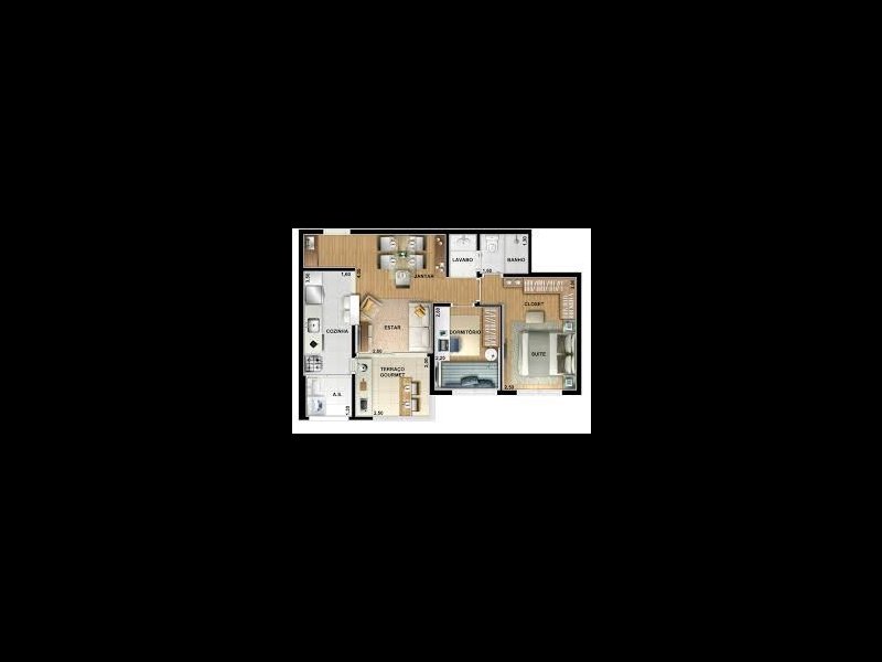 Apartamento à venda Vila Andrade com 54m² e 2 quartos por R$ 386.000 - 434243227-whatsapp-image-2020-12-01-at-09.jpeg