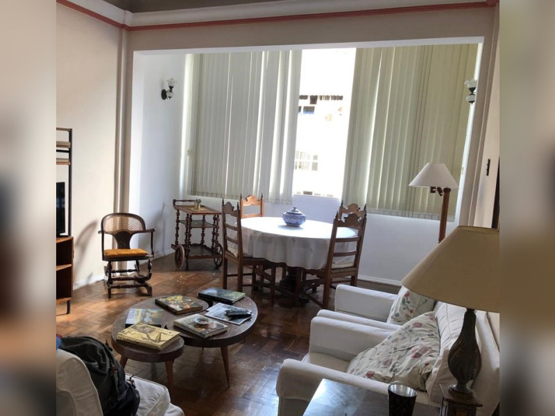 Apartamento à venda Copacabana com 120m² e 3 quartos por R$ 967.000 - sala-com-moveis-1.jpeg