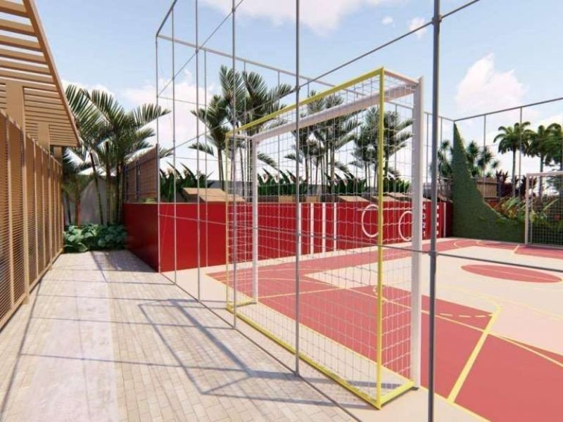 Apartamento para alugar Campeche com 73m² e 2 quartos por R$ 605.000 - 55954121-campo-de-futebol.jpg