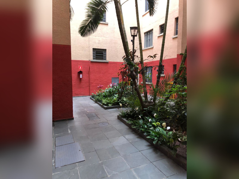Apartamento à venda Conceição com 45m² e 2 quartos por R$ 185.000 - hall-arborizado.jpg
