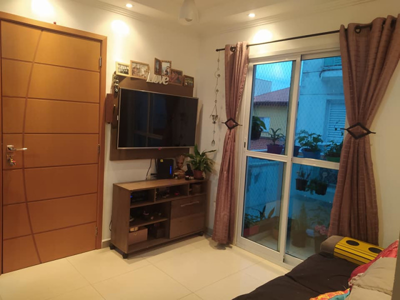 Apartamento à venda Jardim Santo Antônio com 49m² e 2 quartos por R$ 270.000 - sala.jpg