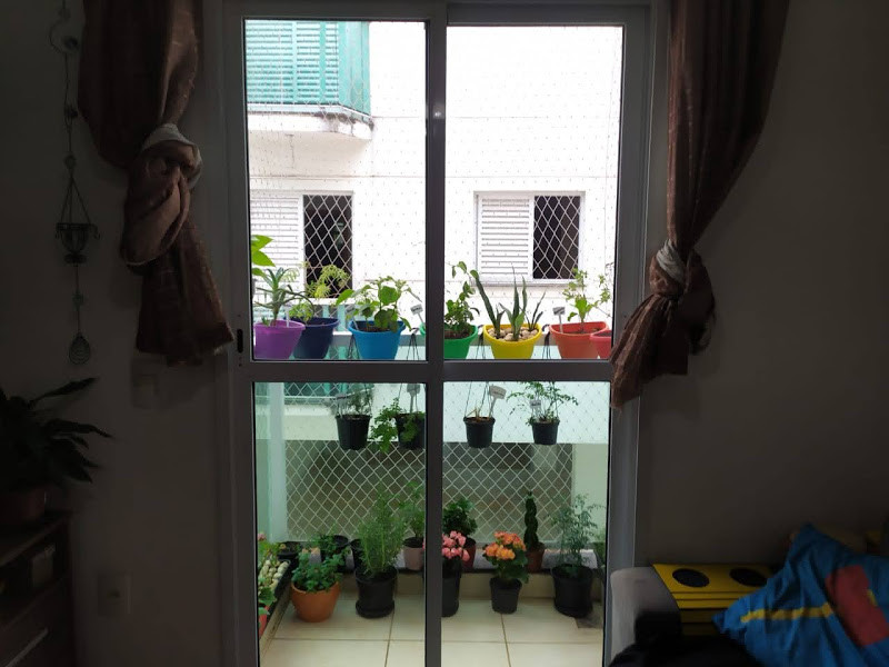 Apartamento à venda Jardim Santo Antônio com 49m² e 2 quartos por R$ 270.000 - varanda.jpg