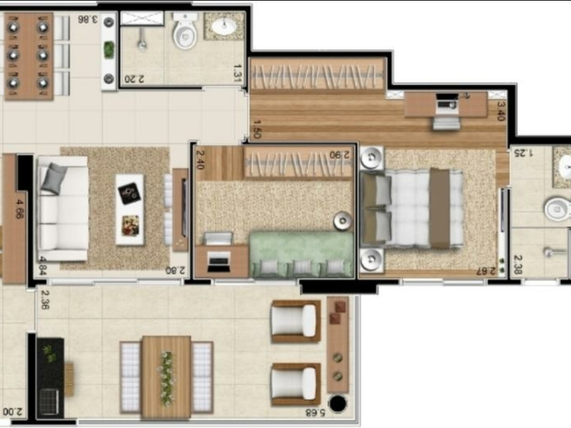 imóvel com 76m² - Vila Leopoldina - São Paulo