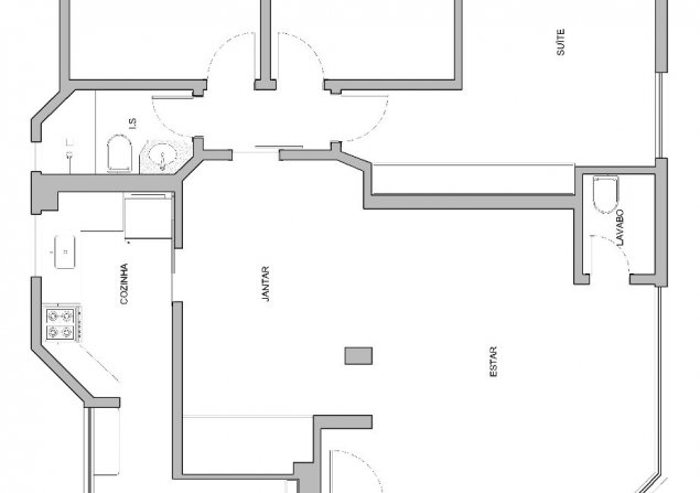 imóvel com 115m²