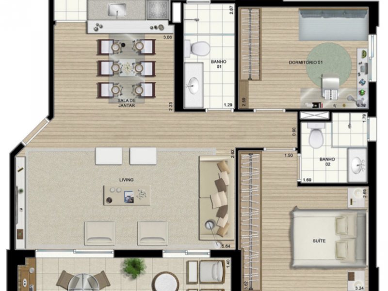 Apartamento à venda Centro com 80m² e 2 quartos por R$ 490.000 - 801534206-bc12ab7a-b00f-42a8-b3b8-deaa4ce25be3.jpeg