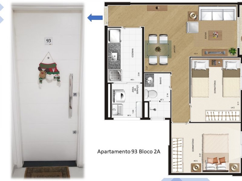 Apartamento à venda Vila Bela com 52m² e 2 quartos por R$ 325.000 - 14684308-slide2.JPG