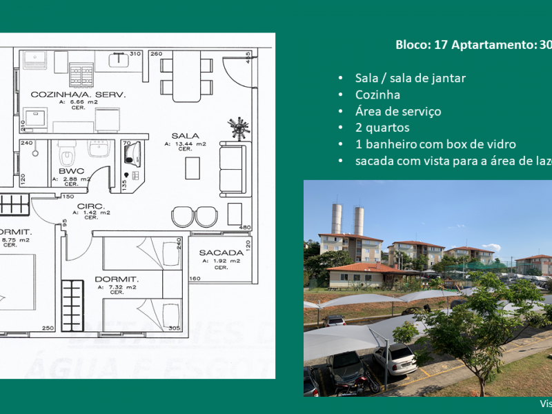 imóvel com 49m² - Campos Eliseos  - Taubaté