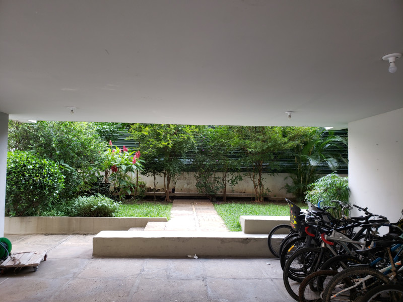 Apartamento à venda Itaim Bibi com 128m² e 3 quartos por R$ 1.200.000 - area-bicicletas-jardim-fundo.jpg