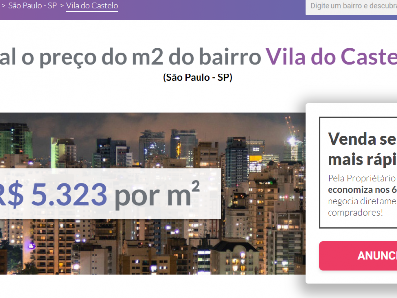 imóvel com 75m² - Vila do Castelo - São Paulo