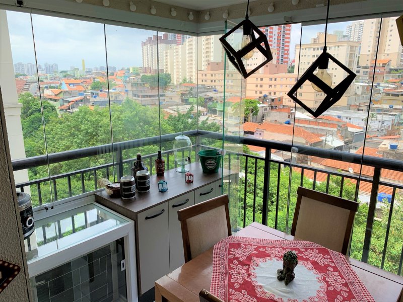 Apartamento à venda Picanço com 68m² e 2 quartos por R$ 599.000 - 2066870286-vista-sacada-armario.JPEG