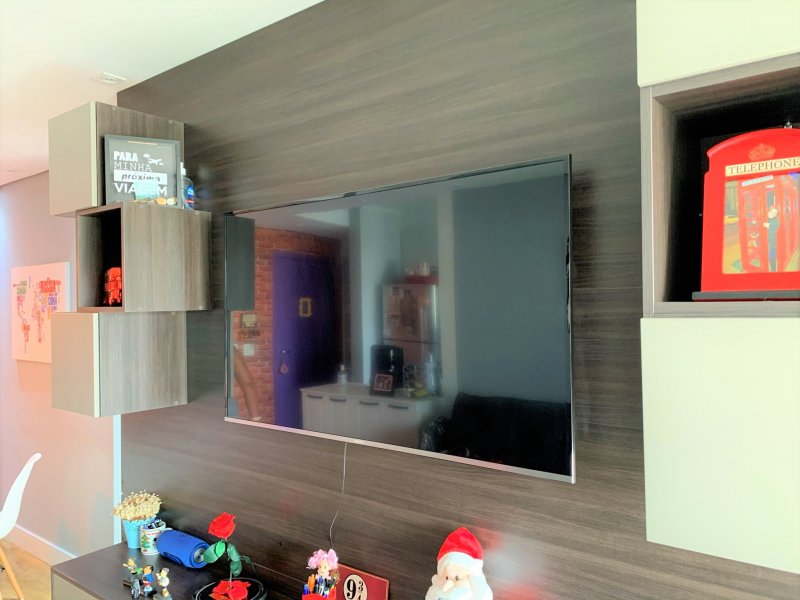Apartamento à venda Picanço com 68m² e 2 quartos por R$ 599.000 - 878054898-painel-sala.JPEG