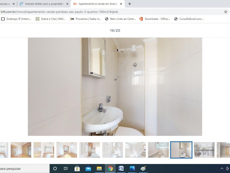 Apartamento à venda Água Branca com 106m² e 3 quartos por R$ 720.000 - 1944783917-vista-do-banheiro-de-empregada.jpg