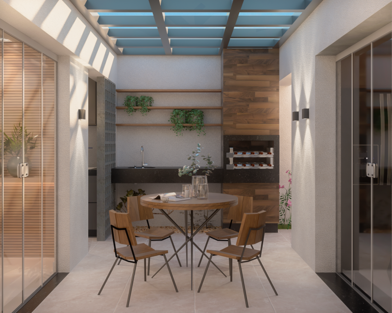 Casa de condomínio à venda Santana com 130m² e 2 quartos por R$ 800.000 - 1414557457-vi-churrasqueira-final.png