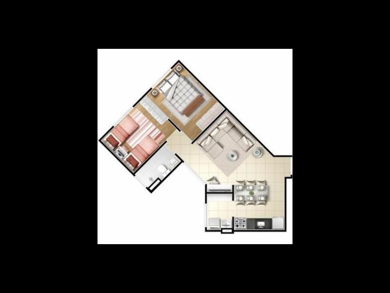 imóvel com 49m² - Jardim do Lago - Jundiaí