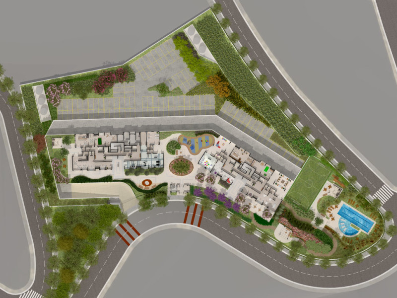 Apartamento à venda Parque Reboucas com 67m² e 2 quartos por R$ 380.000 - 21-quadra-142-implantacao.jpg