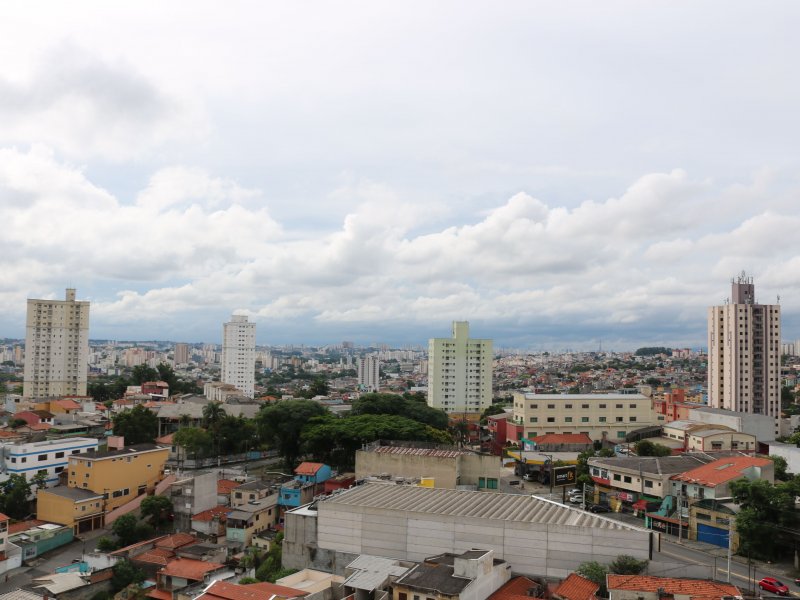 Apartamento à venda Vila Valparaíso com 56m² e 2 quartos por R$ 275.000 - 1333464446-sala7-vista.JPG
