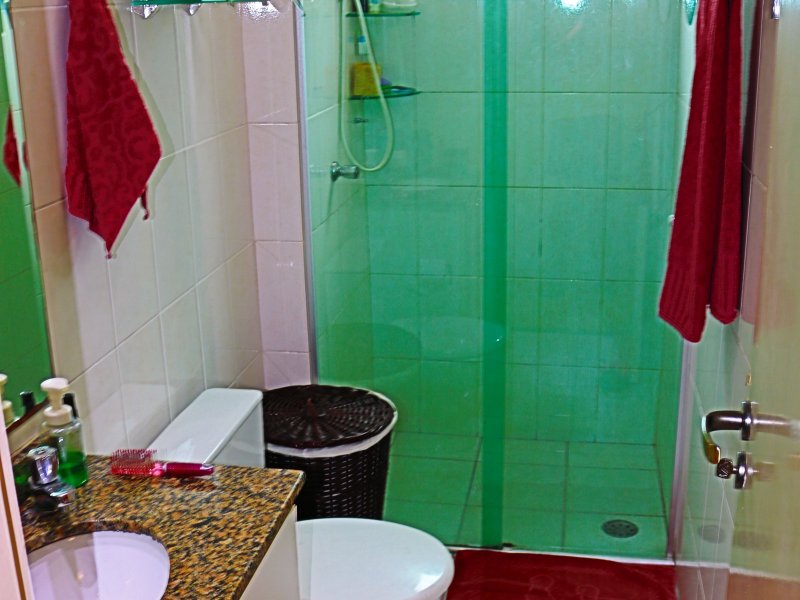 Apartamento à venda Vila Valparaíso com 56m² e 2 quartos por R$ 275.000 - 556062577-banheirosocial1.JPG