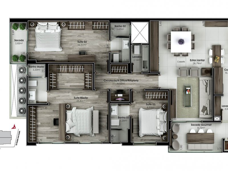 Apartamento à venda Floresta com 138m² e 3 quartos por R$ 750.000 - 35297388-original-7c53a686971ee9924adb6d0cbe153f9b.jpeg