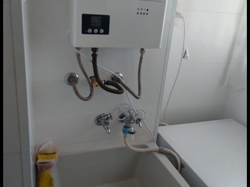Apartamento à venda Vila Queiroz com 65m² e 3 quartos por R$ 330.000 - 1345688227-lavanderia2.jpeg
