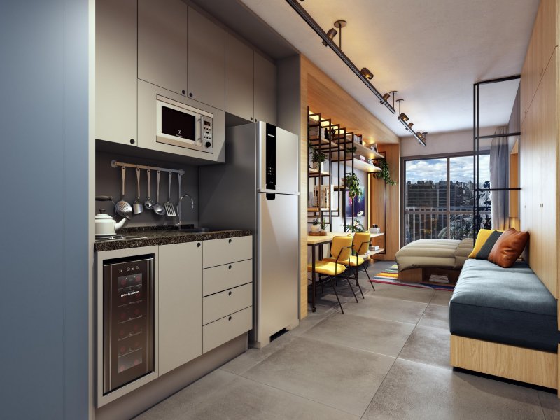 imóvel com 27m² - Pinheiros - São Paulo