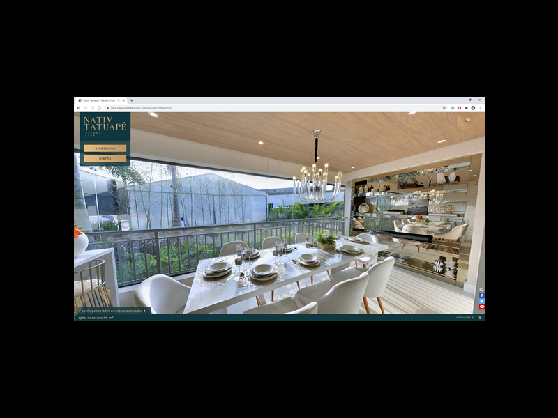 Apartamento à venda Tatuapé com 96m² e 3 quartos por R$ 890.000 - 1270745159-nativ-varanda.png