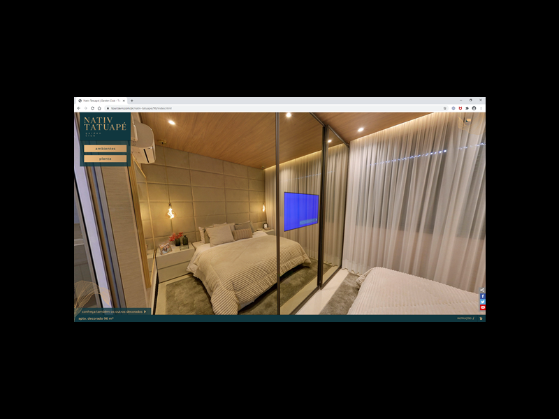 Apartamento à venda Tatuapé com 96m² e 3 quartos por R$ 890.000 - 1540635582-nativ-suite-principalpng.png