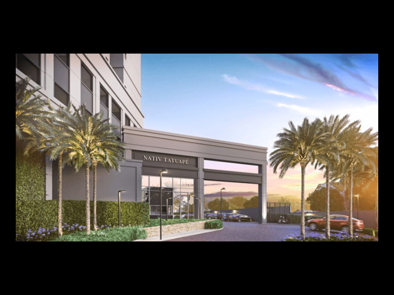 Apartamento à venda Tatuapé com 96m² e 3 quartos por R$ 890.000 - 1653209414-nativ-entrada-condominio.png