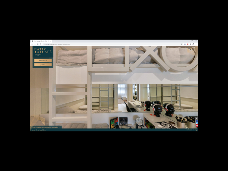 Apartamento à venda Tatuapé com 96m² e 3 quartos por R$ 890.000 - 1936335828-nativ-quarto.png