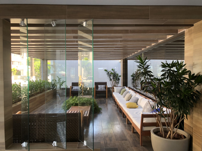 Apartamento à venda Guilhermina com 158m² e 3 quartos por R$ 860.000 - sala-de-espera-na-recepcao-foto-2.jpg