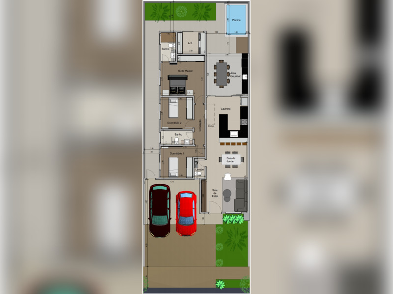 imóvel com 155m² - Parque Olívio Franceschini - Hortolândia
