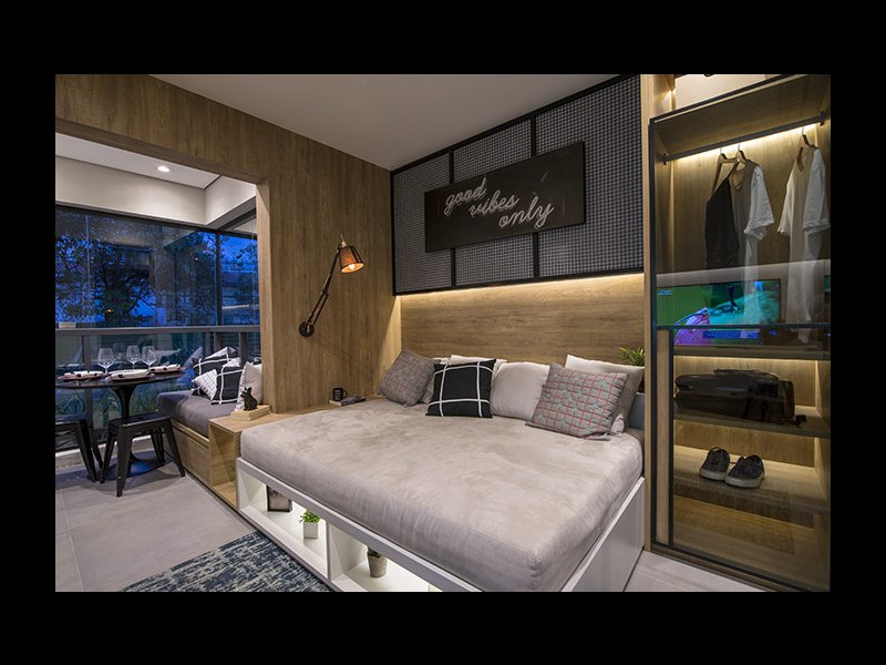 Studio à venda Jardim das Acácias com 26m² e 1 quarto por R$ 399.000 - 1298908384-studio-1.jpg
