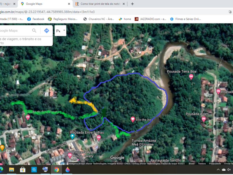 imóvel com 27000m² - Canto Azul - Paraty