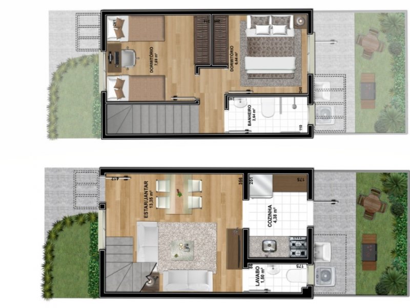 Casa de condomínio à venda Caucaia com 58m² e 2 quartos por R$ 180.000 - 164449319-whatsapp-image-2021-01-09-at-11.jpeg