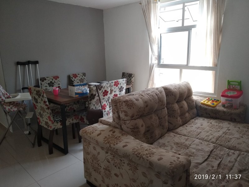 Apartamento à venda Fazendinha com 48m² e 3 quartos por R$ 160.000 - 144861173-sala-2.jpg