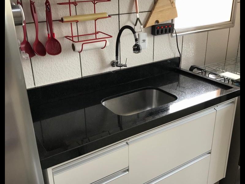 Apartamento à venda Loteamento Country Ville com 78m² e 3 quartos por R$ 250.000 - 487400369-11-cozinha.jpg