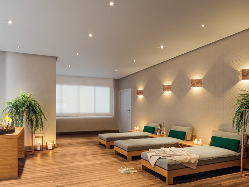 Apartamento à venda Belenzinho com 75m² e 2 quartos por R$ 625.000 - 1343791545-sauna.jpg