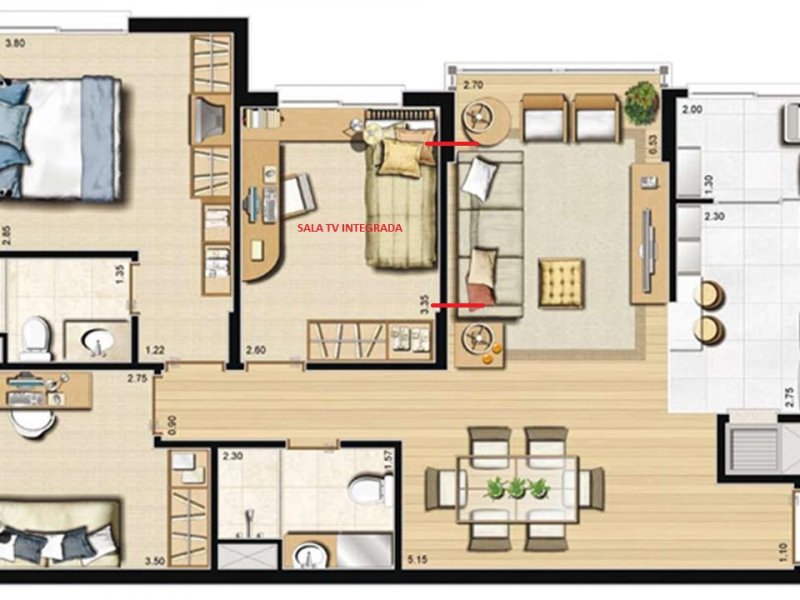 Apartamento à venda Passo d'Areia com 83m² e 2 quartos por R$ 678.000 - 1558760345-planta-ilustrativa-83m2-privativos.jpg