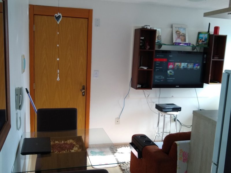 Apartamento à venda Nossa Senhora das Graças com 46m² e 2 quartos por R$ 125.000 - 1677742556-entrada.jpg