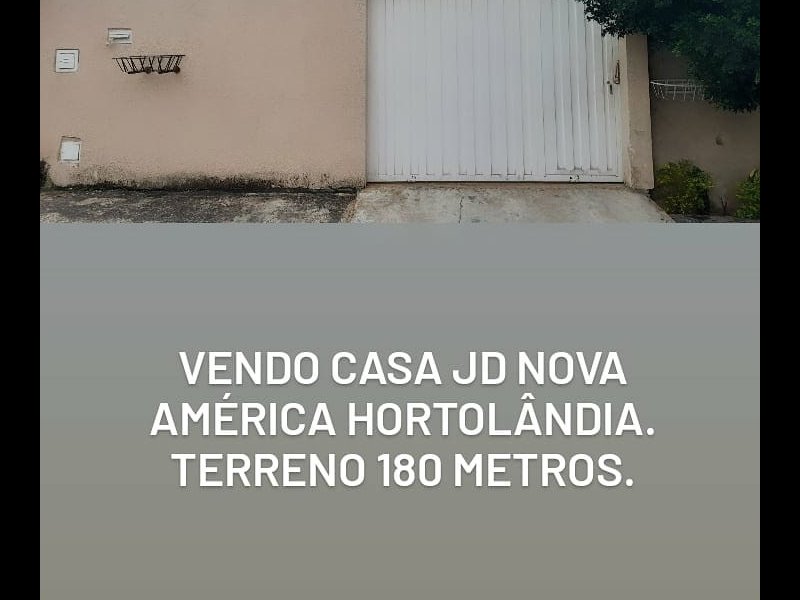 imóvel com 180m² - Jardim Nova America - Hortolândia