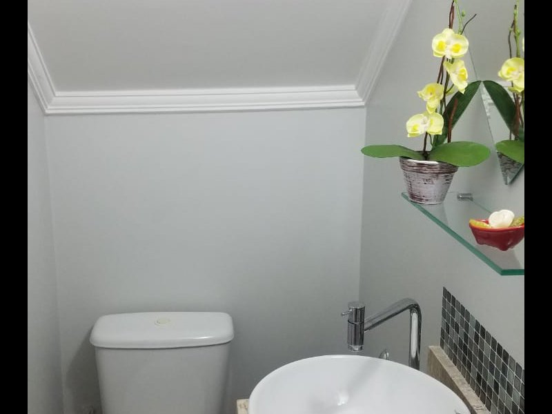 Casa de condomínio à venda Jardim Celia com 70m² e 2 quartos por R$ 350.000 - 1614999767-lavabo.jpeg