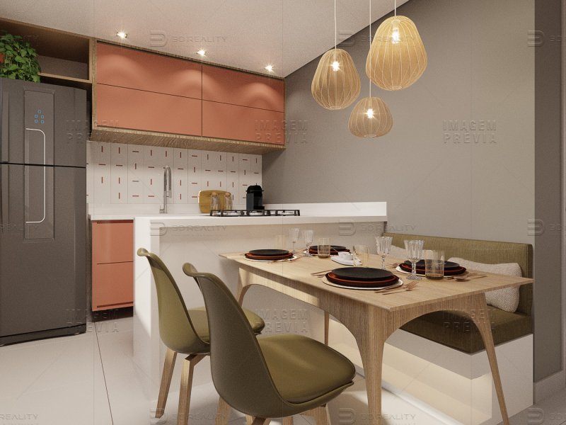 Casa de condomínio à venda Jardim Luciana com 63m² e 2 quartos por R$ 209.817 - 776064971-ima-villagio-padova-cozinha-r00.jpg