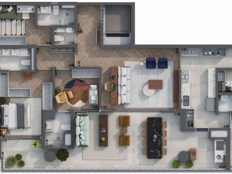 Apartamento à venda Pinheiros com 178m² e 3 quartos por R$ 3.026.000 - 525986242-planta-178m2-3-suites.png