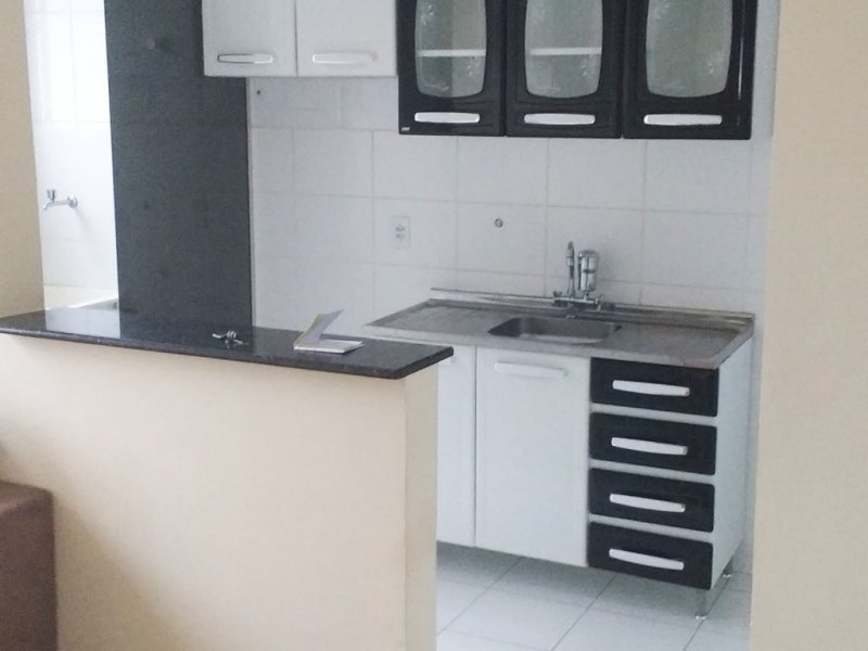 Apartamento à venda Vila Mariana com 46m² e 2 quartos por R$ 170.000 - 1356065780-cozinha-americana.jpg