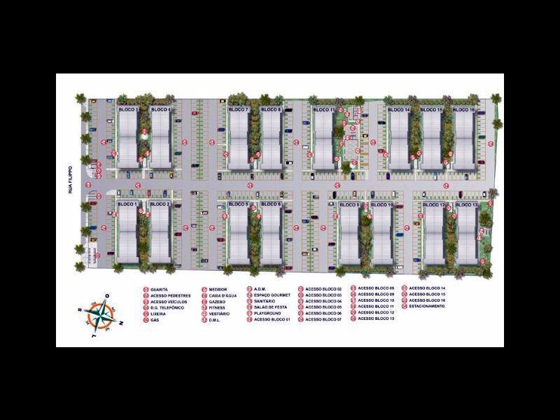 Apartamento à venda Vila Mariana com 46m² e 2 quartos por R$ 170.000 - 992479837-visao-geral-condominio-residencial-gardenias.jpg