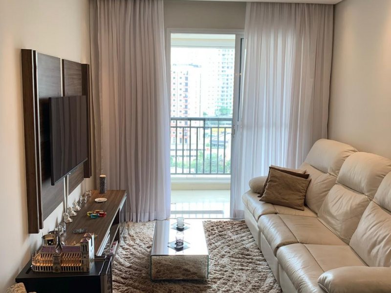 Apartamento à venda Vila Regente Feijó com 74m² e 3 quartos por R$ 750.000 - 635112706-estar-1.jpeg