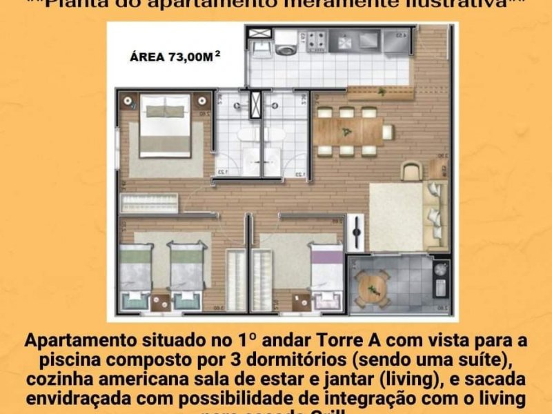 Apartamento à venda Jardim com 73m² e 3 quartos por R$ 460.000 - 377562733-received-3711278492289106.jpeg